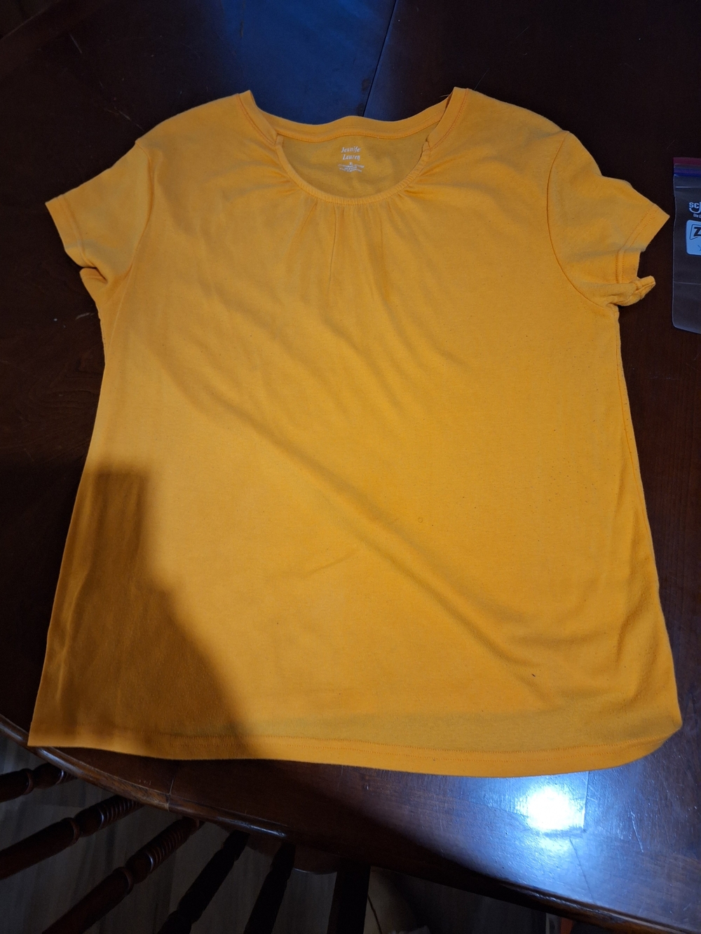 Youth Short Sleeve Yellow Tee - Unbranded